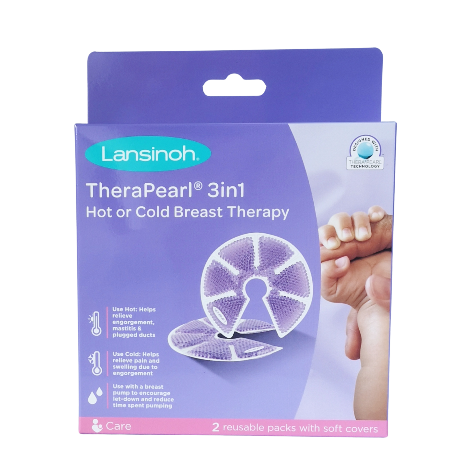 Lansinoh - TheraPearl Hot or Cold Breast Therapy – WOMAMA